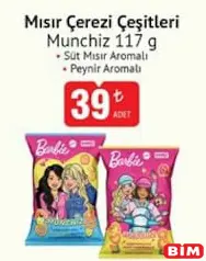 MUNCHİZ MISIR ÇEREZİ ÇEŞİTLERİ 117 G fiyat ve kampanya bilgisi